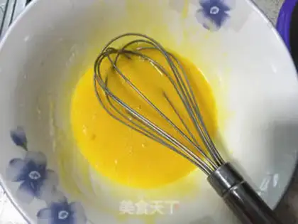 Make Orange chocolate mousse cake step 1