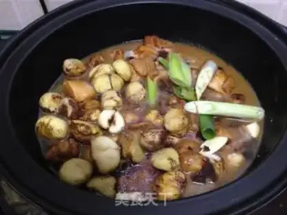 Make Chestnut chicken step 8