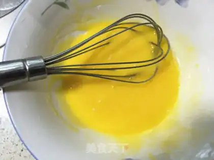 Make Orange chocolate mousse cake step 2