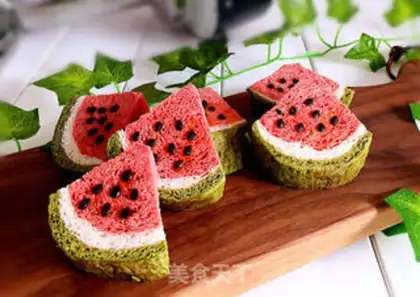 Make Mini melon toast step 11