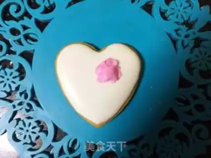 Make Lace Rose Frost Biscuit step 10