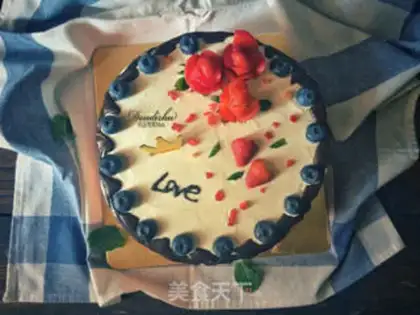 Make Strawberry cream cake step 10