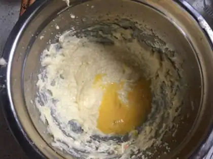 Make Orange pound cake step 4