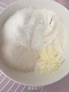 Make Protein coconut ball step 0