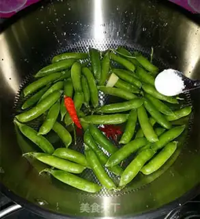 Make Salty peas step 3