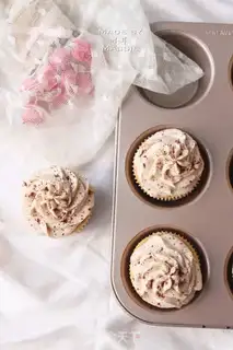Make Cotton cream cupcakes step 17