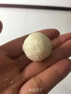 Make Protein coconut ball step 5