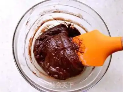 Make Vegetable oil chocolate soft cookies step 3
