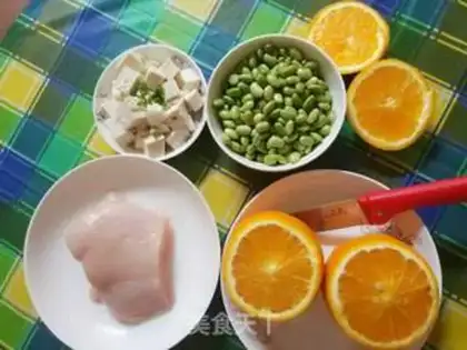 Make Orange pocket chicken step 0