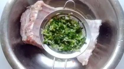 Make Fork sauce and ribs step 3