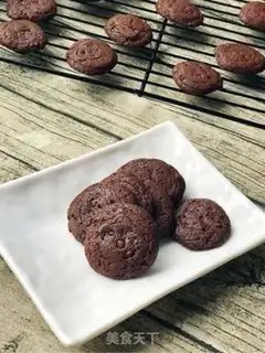 Make Vegetable oil chocolate soft cookies step 11