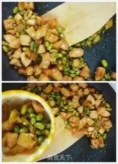 Make Orange pocket chicken step 7