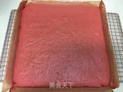 Make Red velvet cake rolls step 14