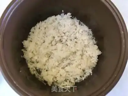 Make Coconut mango rice step 3