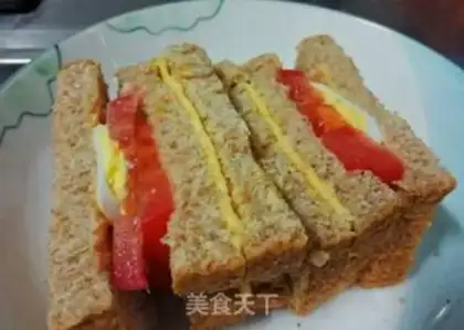 Make Whole wheat sandwich step 8