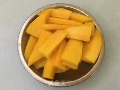 Make Coconut mango rice step 4