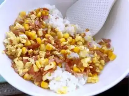 Make Fish rice step 4