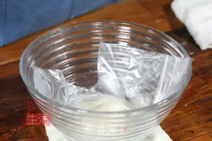 Make Bean sesame cake step 1