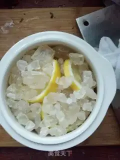 Make Lemon syrup step 1