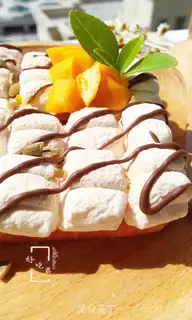 Make Cotton candy toast step 5