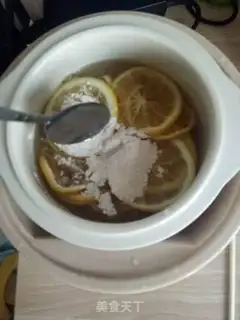 Make Lemon syrup step 4