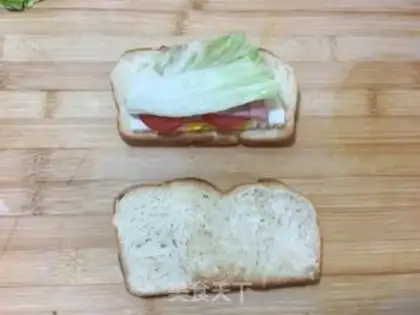 Make Banana toast sandwich step 9