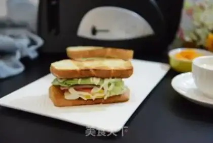Make Banana toast sandwich step 12