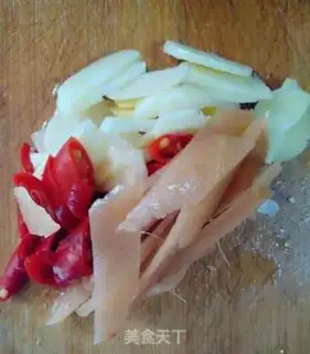 Make Five flowers for tofu step 3