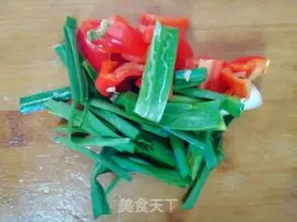Make Five flowers for tofu step 4