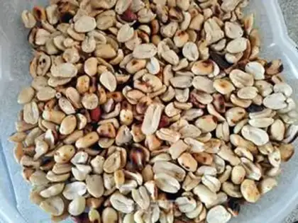 Make Homemade peanut ginger step 1