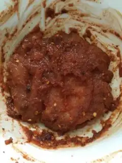 Make Hot chicken chest step 4