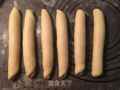 Make Rabbit sausage bread step 7