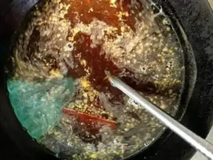 Make Homemade peanut ginger step 4