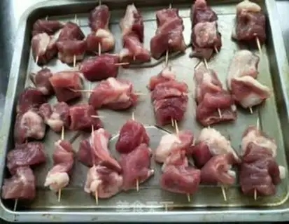 Make The electric grilled toothpick step 2