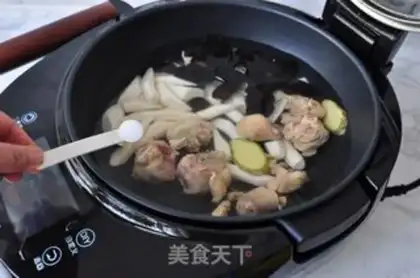 Make Chicken leg soup step 8