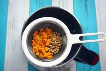 Make Pumpkin milk soy step 1