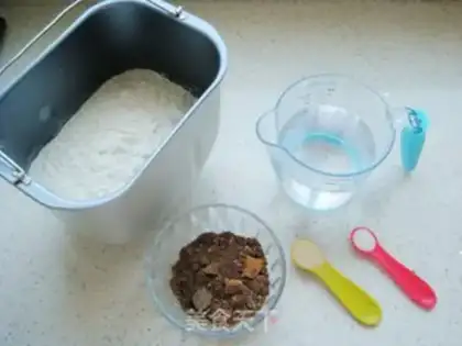 Make raisin red sugar step 0