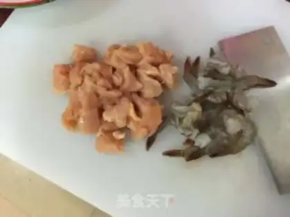 Make Sea and land toast pizza step 0