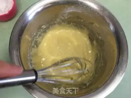 Make Fruit box cake step 4