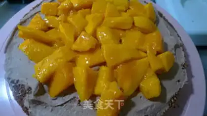 Make A flower cake step 3