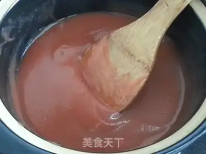 Make The appetizer sauce step 4