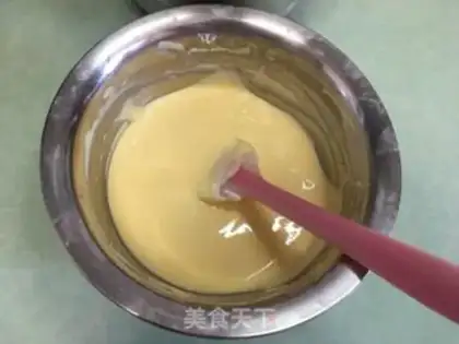 Make Fruit box cake step 9