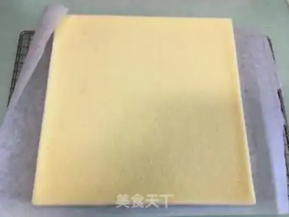 Make Fruit box cake step 15