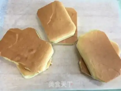 Make Fruit box cake step 19