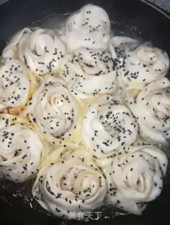 Make Rose fried dumplings step 12