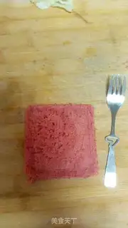 Make Pink pocket sandwich step 4