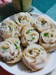Make Rose fried dumplings step 15
