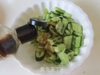 Make Knife cucumber step 5