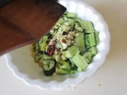 Make Knife cucumber step 7