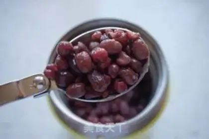 Make Red bean rice ice cream step 1